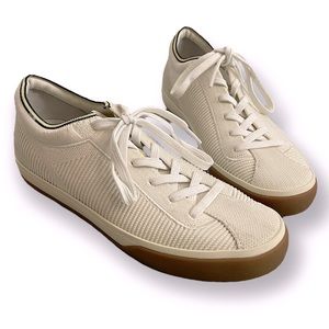 Rothy's Ivory Lace Up Sneakers Women’s Size 8